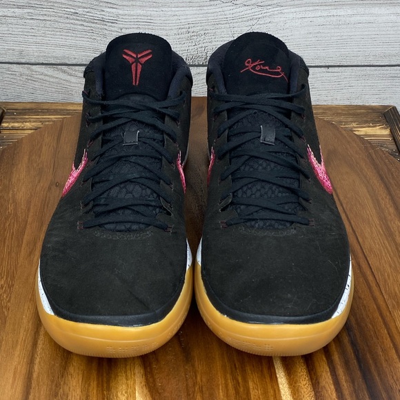 Nike Kobe Mamba A.D. Mid Black Pink Gum Basketball Shoe 922482-006 Men’s 12 - Picture 6 of 12